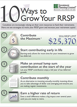 10 Ways to Grow your RRSP